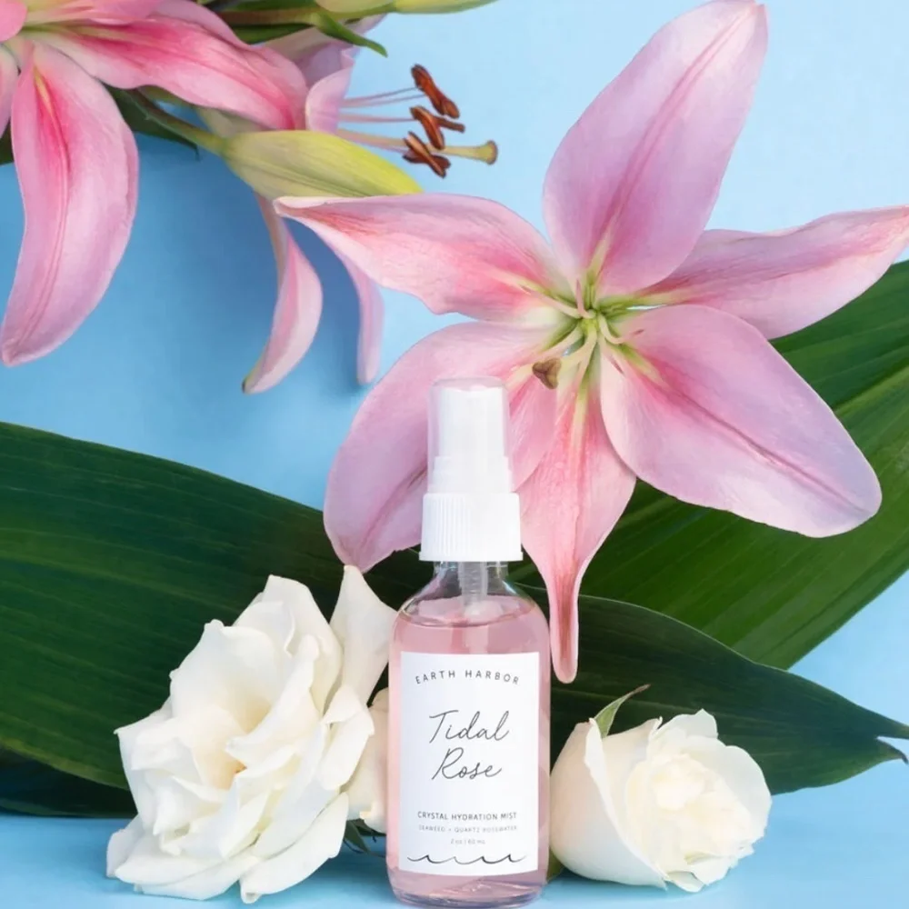 Earth Harbor Tidal Rose Seaweed hydrating mist